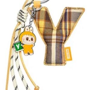 Pop Mart The Monsters Labubu Pin for Love Series Letter Pendant  Y